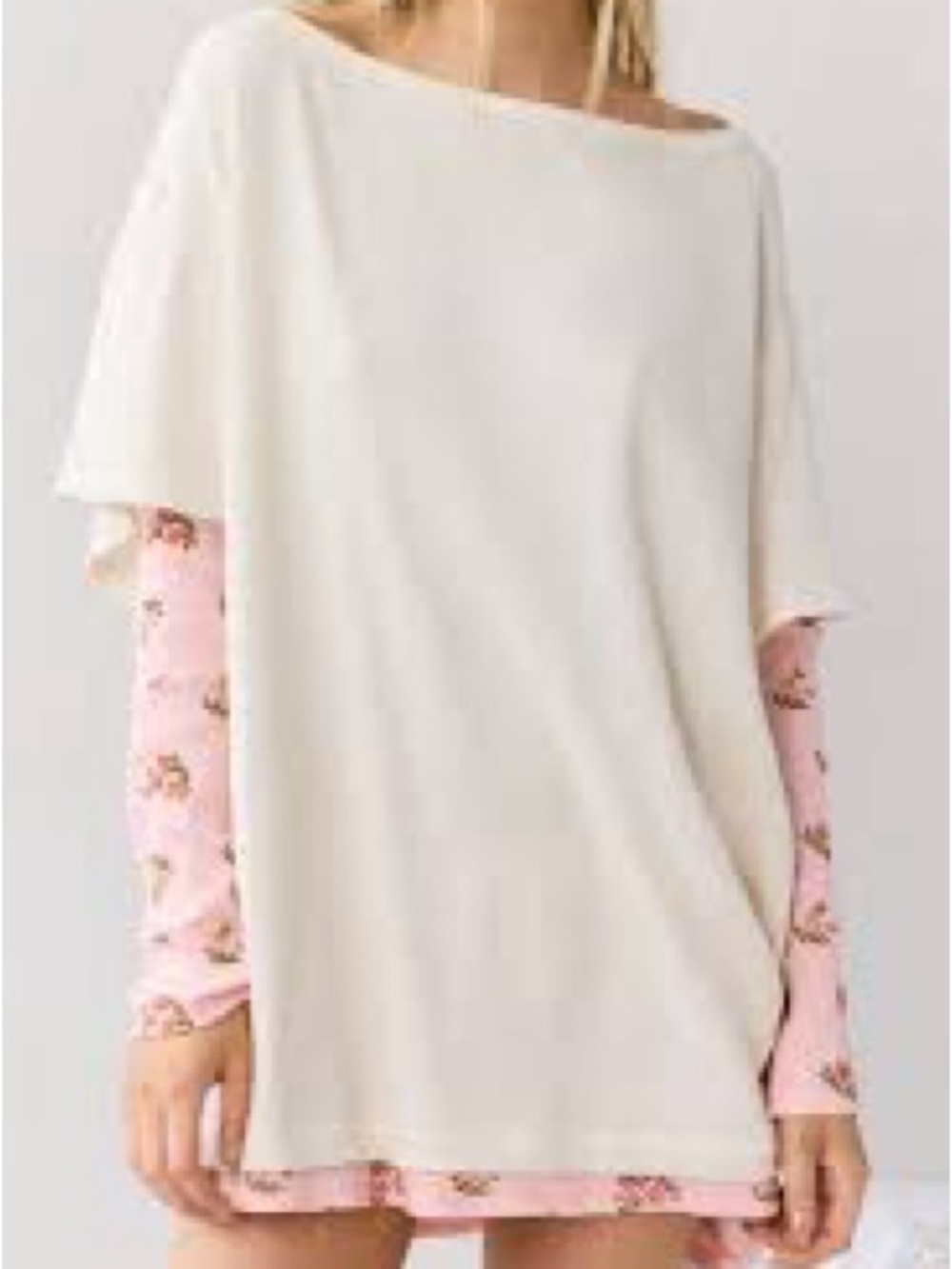 Urban Outfitters Darling Layered Long Sleeve Top